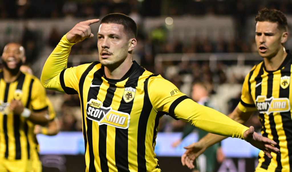 ΑΕΚ: Το 1-0 κόντρα στον Παναθηναϊκό με τον Γιόβιτς (vid)