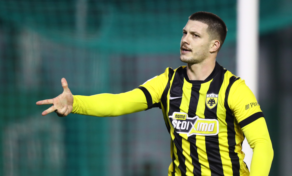 ΑΕΚ: Το «χρυσό» χατ-τρικ του Λούκα Γιόβιτς κόντρα στον Παναθηναϊκό (vids)