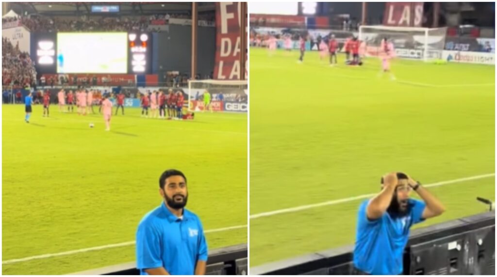 Λιονέλ Μέσι: Viral βίντεο με σεκιούριτι που έπαθε πλάκα με απευθείας εκτέλεση φάουλ του (vid)