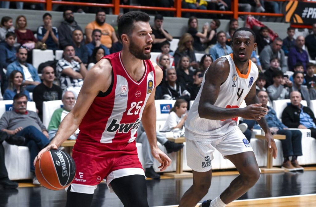 Προμηθέας – Ολυμπιακός 64-88: Άνετο πέρασμα και… αντίδραση