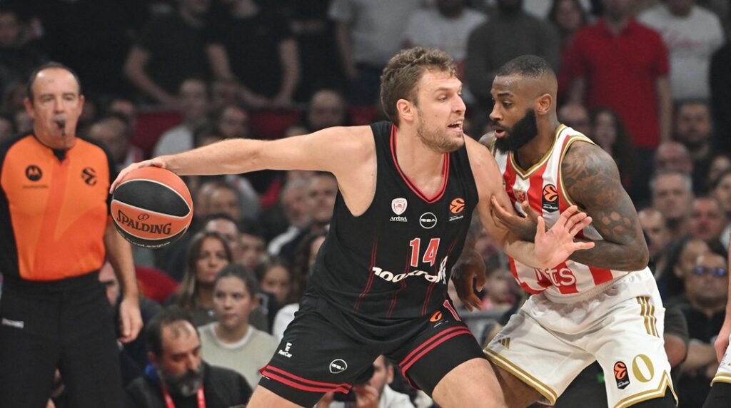 Ερυθρός Αστέρας-Ολυμπιακός 91-80: Κατέρρευσε (ξανά) στο δ΄ δεκάλεπτο