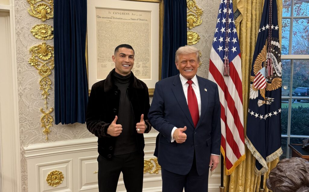 «Οι δύο κορυφαίοι»: H viral ανάρτηση για τη συνάντηση Κριστιάνο Ρονάλντο και Ντόναλντ Τραμπ