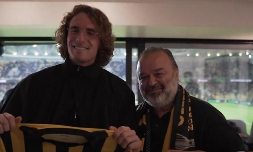 Τσιτσιπάς για ΑΕΚ και OPAP Arena: « Μου σηκώθηκε η τρίχα! Ο σύλλογος είναι στο DNA μου»