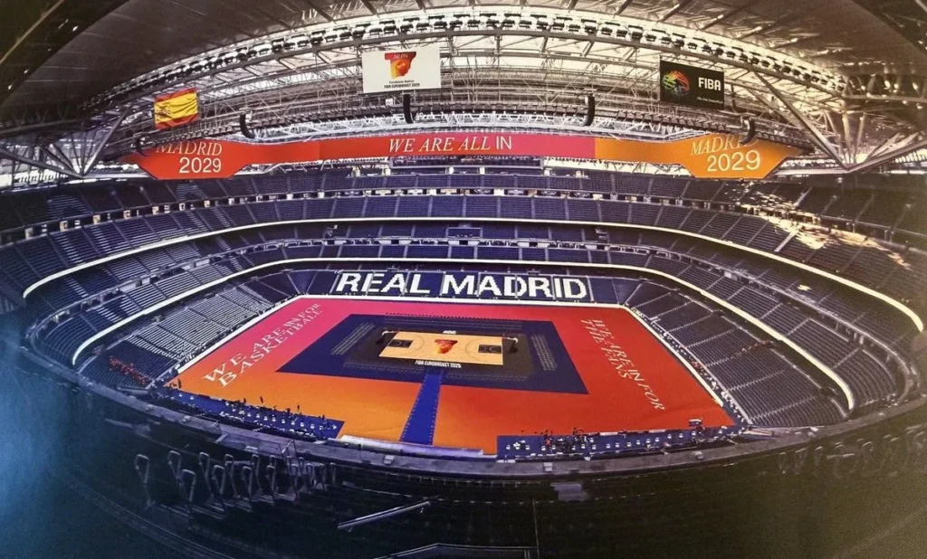 Εντυπωσιακό: Έτσι θα είναι το Μπερναμπέου στο Eurobasket 2029