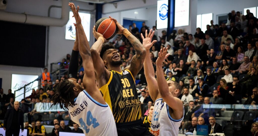 Μύκονος Betsson-ΑΕΚ 76-77: Τα εύκολα δύσκολα έκανε η ΑΕΚ στη Μύκονο