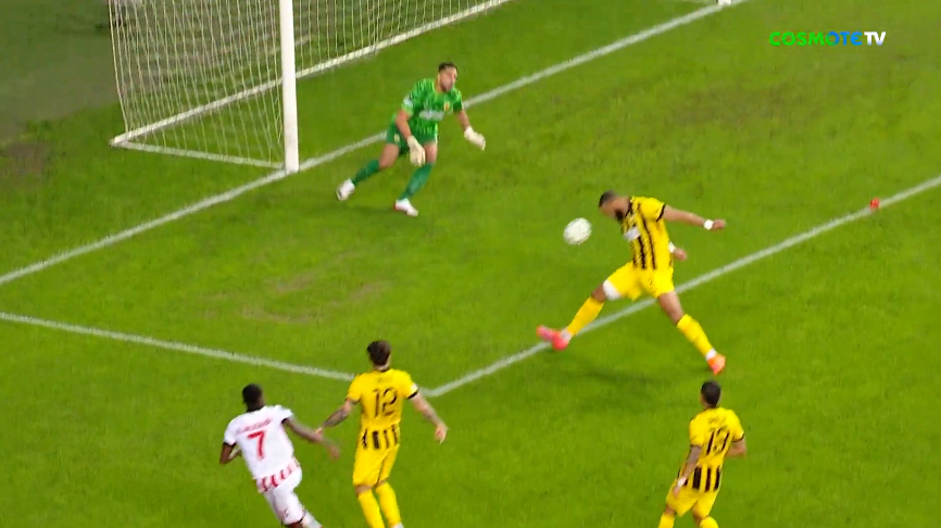 Νωρίς πίσω στο σκορ η ΑΕΚ κόντρα στην Σαμσουνσπόρ – Αυτογκόλ ο Μουκουντί (vid)