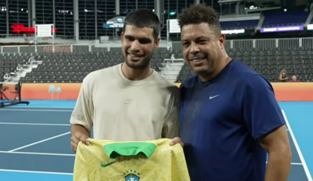 Ρονάλντο: Το «Φαινόμενο» έπαιξε τένις με τον Αλκαράθ