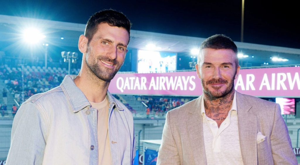 Μπέκαμ και Τζόκοβιτς συναντήθηκαν στο Grand Prix του Κατάρ