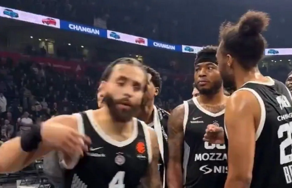 Παρτίζαν: Ο κόσμος αποθέωνε τον Ομπράντοβιτς, ο Ουάσινγκτον εκνευρισμένος πήγε να φύγει