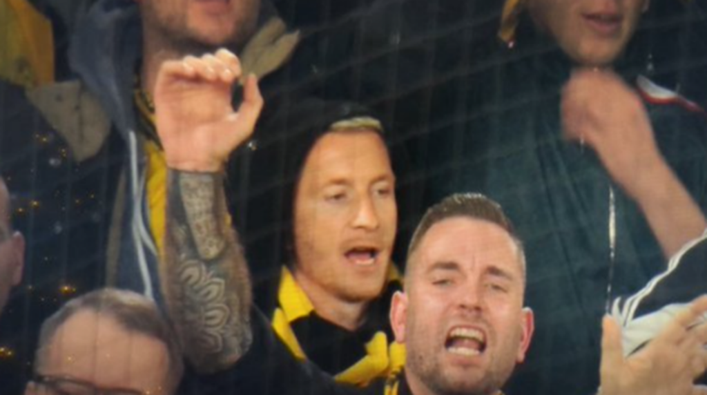 Μάρκο Ρόις, ένας από εμάς – Είδε το ματς με την Μπόντο Γκλιμτ από το πέταλο των Βεστφαλών