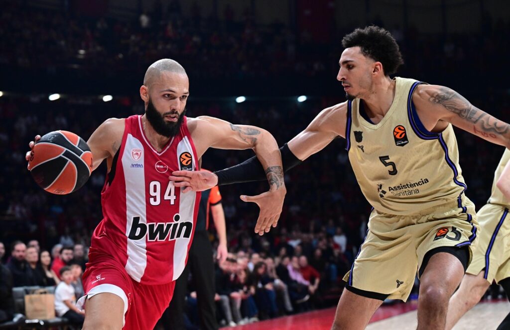 Η βαθμολογία της EuroLeague μετά τη νίκη του Ολυμπιακού κόντρα στην Μπαρτσελόνα