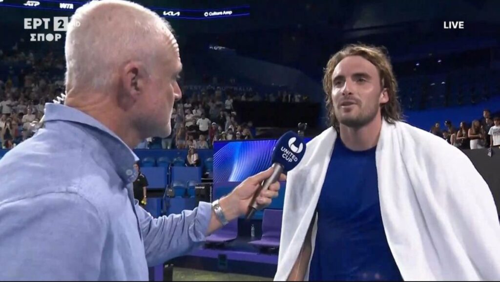 Τσιτσιπάς: «Ταλαιπωρήθηκα από τον τραυματισμό μου και αμφέβαλλα, είμαι ευγνώμων που μπόρεσα να δείξω καλό τένις»