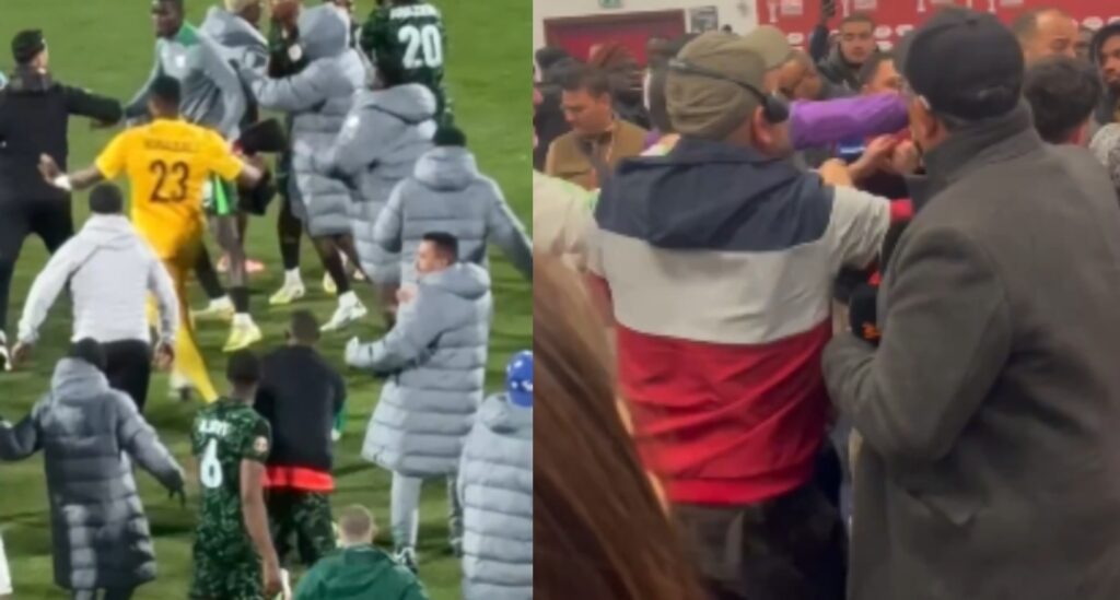 Χαμός στο Κόπα Άφρικα: Πιάστηκαν στα χέρια παίκτες και δημοσιογράφοι μετά το Νιγηρία-Αλγερία (vid)