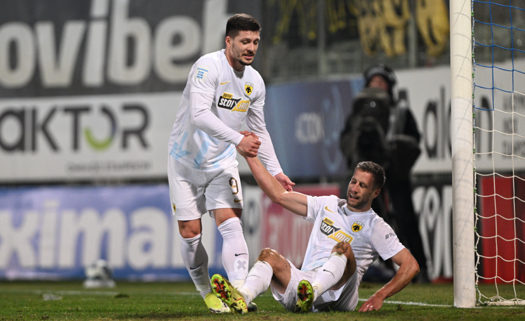 Γιόβιτς σταμάτα δεν είναι αστείο! Ασύλληπτο σουτ στο «παραθυράκι» και 1-0 η ΑΕΚ! (vid)