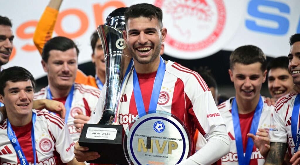 Ολυμπιακός-ΟΦΗ: MVP του Betsson Super Cup ο game changer Καλογερόπουλος