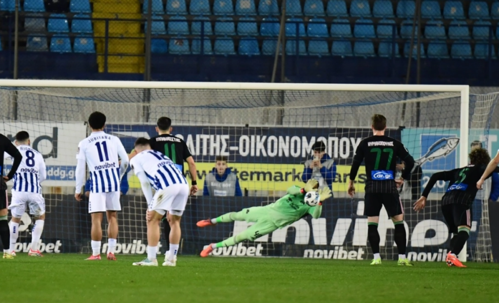 Ατρόμητος – Παναθηναϊκός: Ο Λαφόν απέκρουσε το πέναλτι του Μίχορλ (vid)