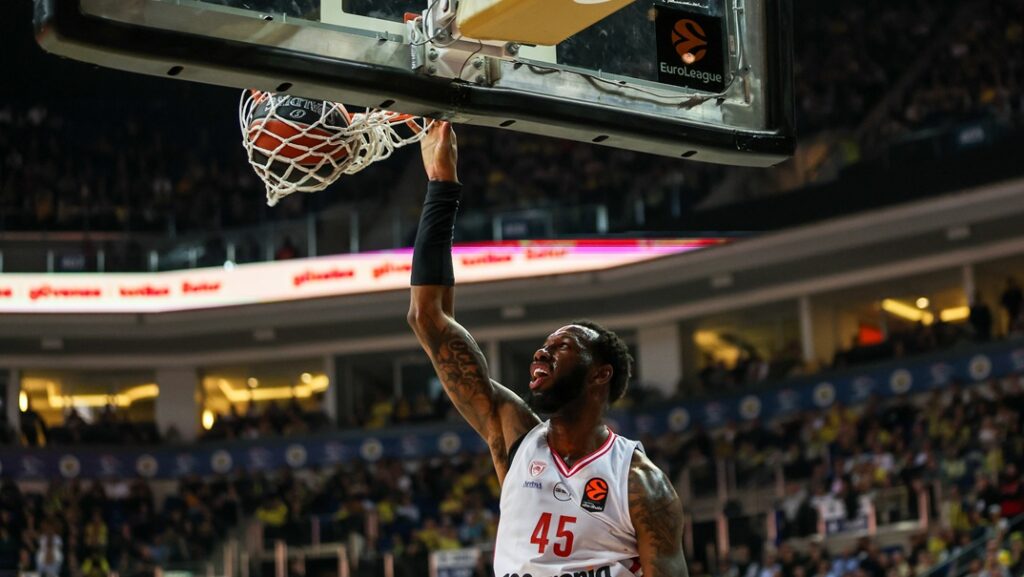 Euroleague: Η βαθμολογία μετά την ήττα του Ολυμπιακού στην Πόλη