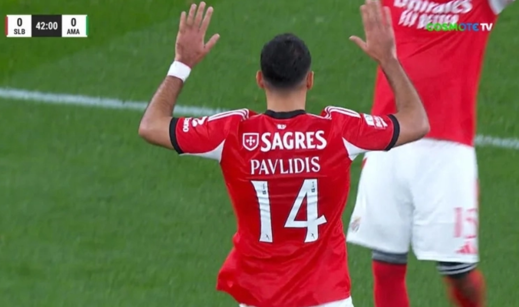 Παυλίδης: Τον… χαβά του και νέο γκολ για τη Μπενφίκα! (vid)