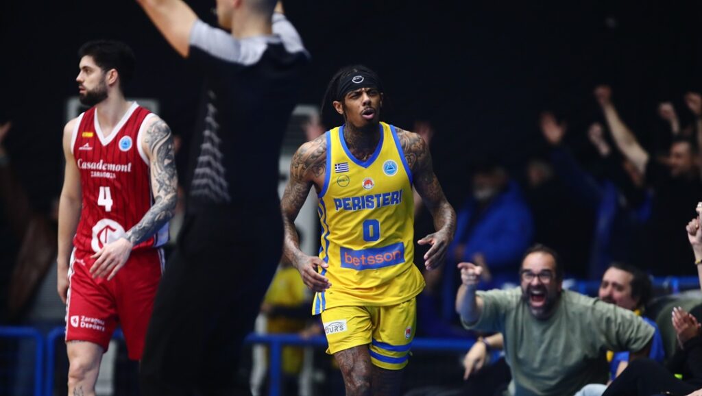 FIBA Europe Cup: «Πέταξε» για τα προημιτελικά το Περιστέρι