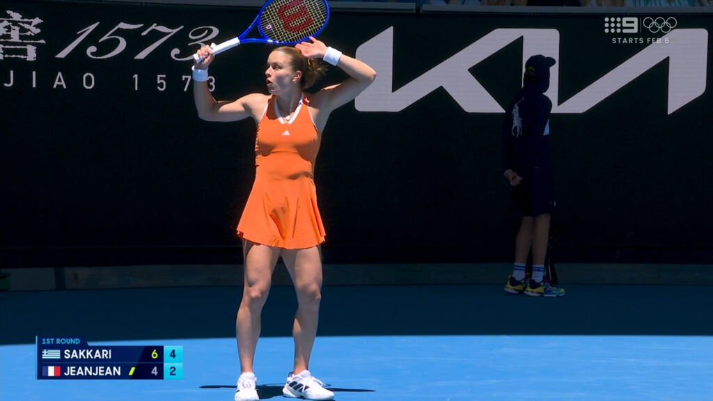 Σάκκαρη: Απίστευτος πόντος για την Μαρία – «Το έχετε δει από τον Φέντερερ και τον Αλκαράθ και τώρα από μένα»