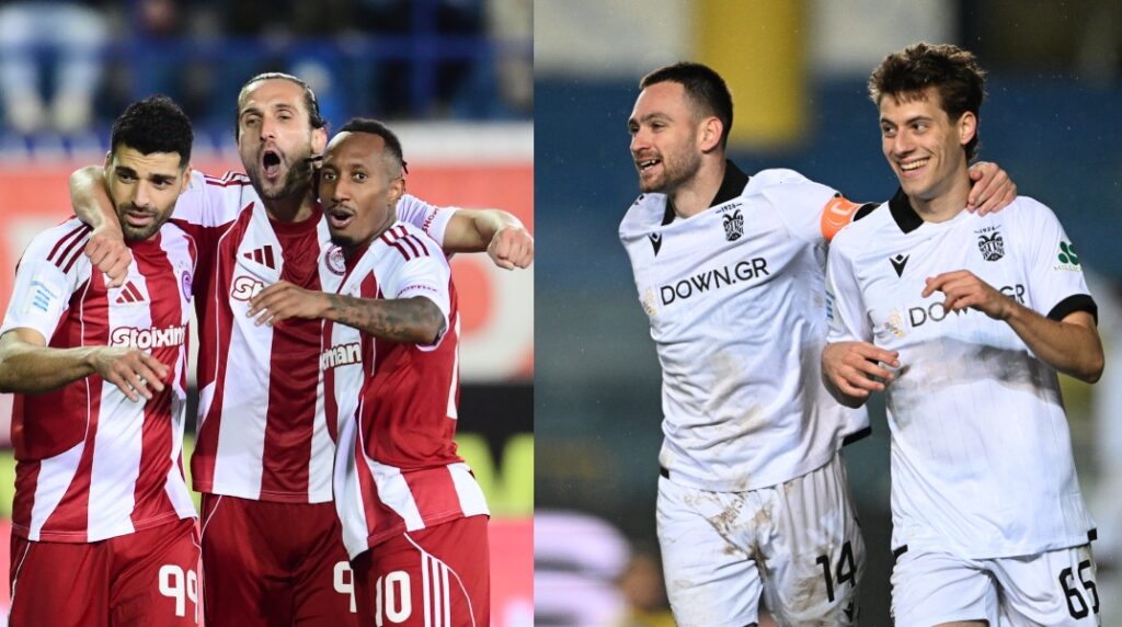 Super League: Η βαθμολογία μετά τα «διπλά» Ολυμπιακού και ΠΑΟΚ