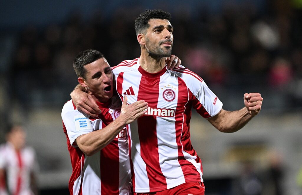 Αστέρας AKTOR-Ολυμπιακός 0-3: Νίκη και επιστροφή στην κορυφή