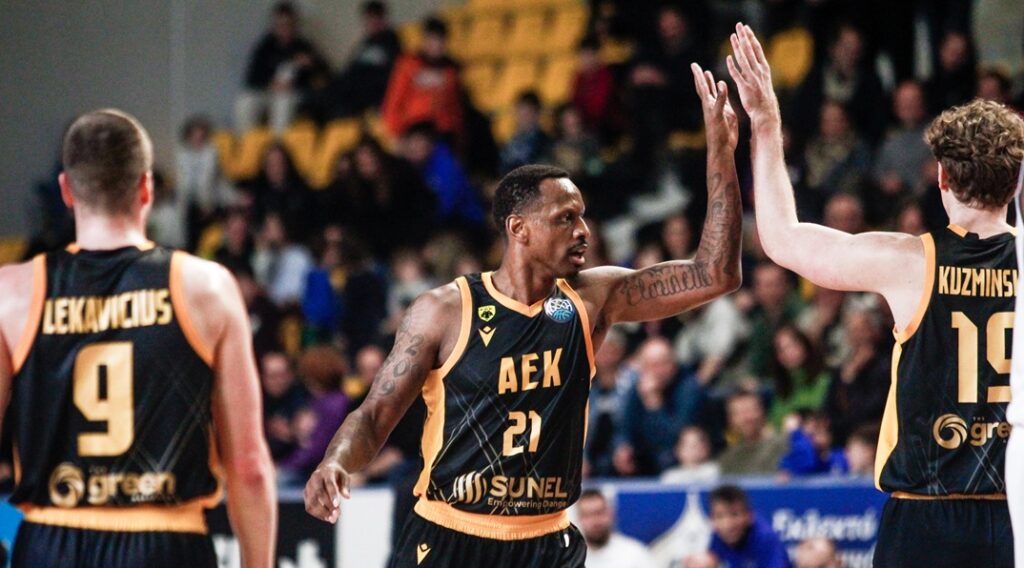 Καρδίτσα-ΑΕΚ 62-90: «Καυτός» Νάναλι οδήγησε την Ένωση στο 4Χ4 στο BCL