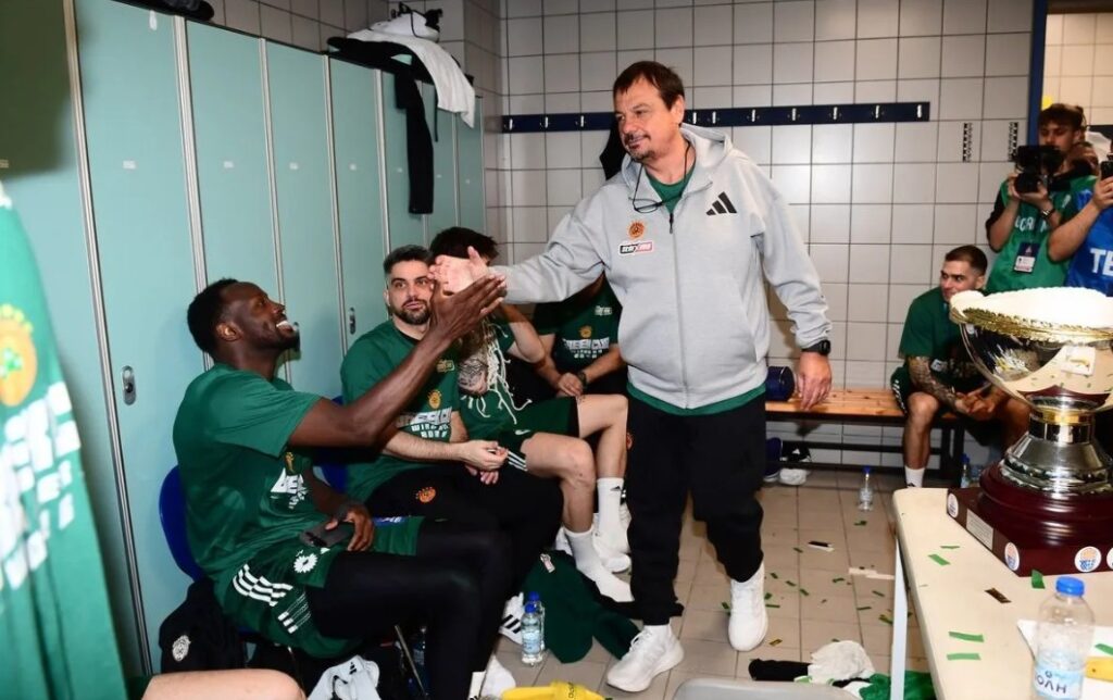 Παναθηναϊκός AKTOR: Η ομιλία του Εργκίν Αταμάν στα αποδυτήρια, μετά την κατάκτηση του Κυπέλλου