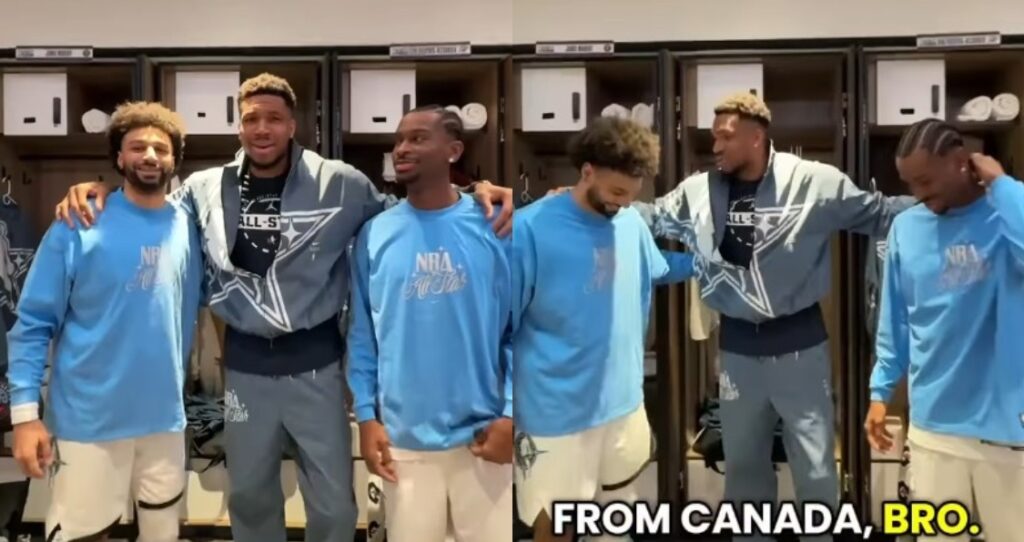 Αντετοκούνμπο σε Γκίλτζιους-Αλεξάντερ και Μάρεϊ: «Ο προ-προ-προπάππους μου ήταν από τον Καναδά»