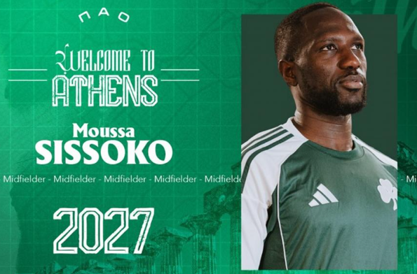Παναθηναϊκός: Επίσημα στα «πράσινα» ο Μούσα Σισοκό