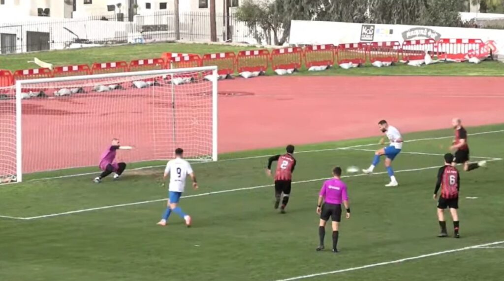 Σιόβας σε ρόλο φορ για τον Πανναξιακό με δύο γκολ και μία ασίστ!