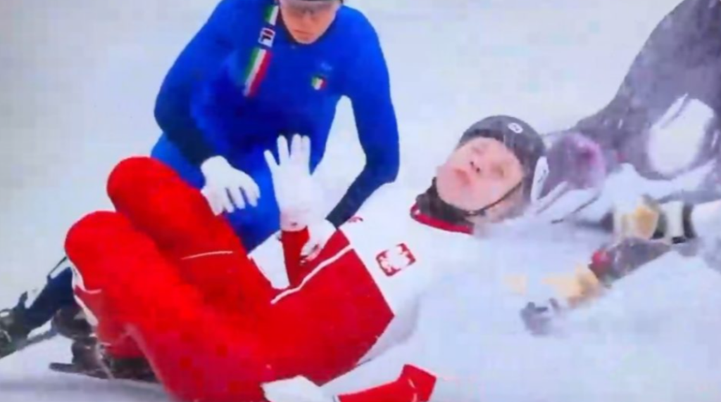 Χειμερινοί Ολυμπιακοί Αγώνες: Αθλήτρια παραλίγο να χάσει το μάτι της από τη λεπίδα πατινιού