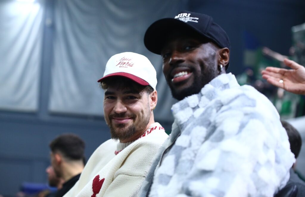 Χουάντσο, Γκραντ και Παντελίδης παρακολουθούν από κοντά τον τελικό του Challenge Cup