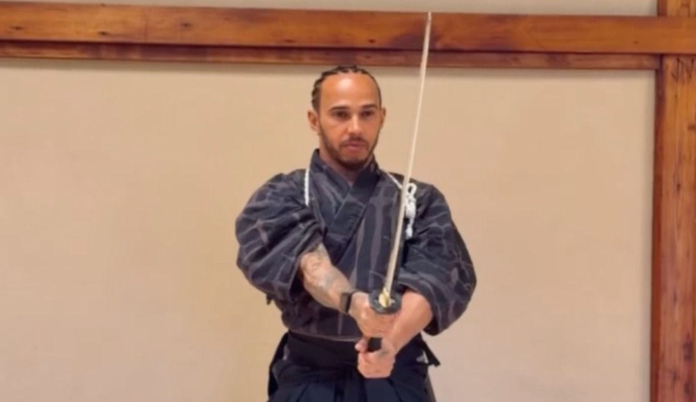 Χάμιλτον: Προπονήθηκε με τον Σαμουράι του Kill Bill και έγινε viral!