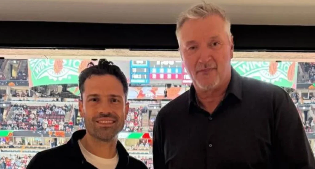 Κωνσταντίνος Αργυρός είδε ματς των Μπουλς και φωτογραφήθηκε με τον Τόνι Κούκοτς (+pic)