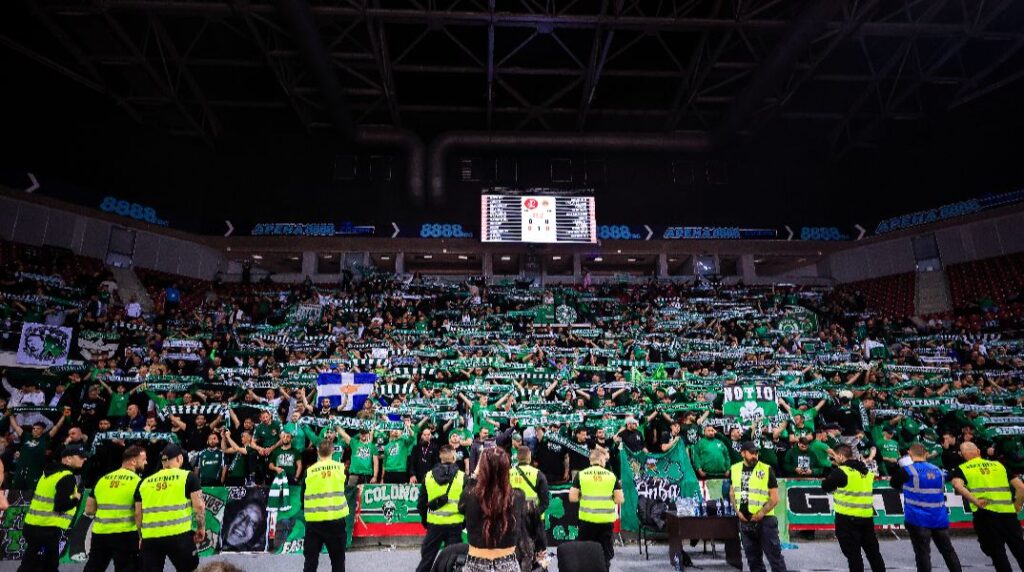 Πράσινο ντελίριο στη Σόφια – Μαγική ατμόσφαιρα από σχεδόν 6.000 φίλους του Παναθηναϊκού