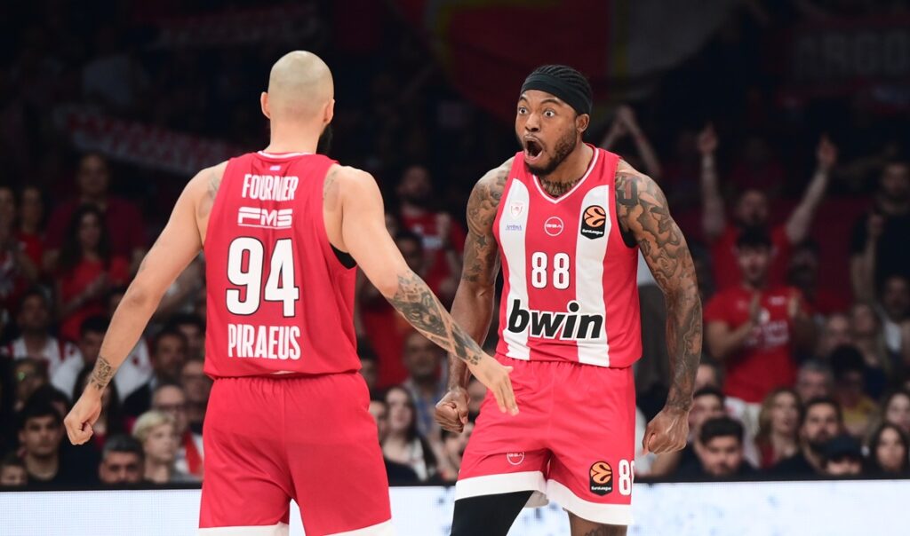 Ολυμπιακός-Μονακό 94-64: Ερυθρόλευκη κυριαρχία και με το ένα πόδι στο F4