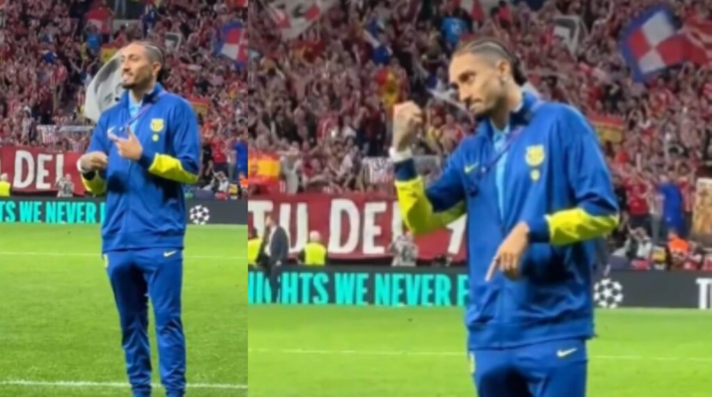 Έξαλλος ο Ραφίνια: «Μας έκλεψαν» – Έκανε νόημα στους φιλάθλους της Ατλέτικο πως θα αποκλειστούν στους «4»